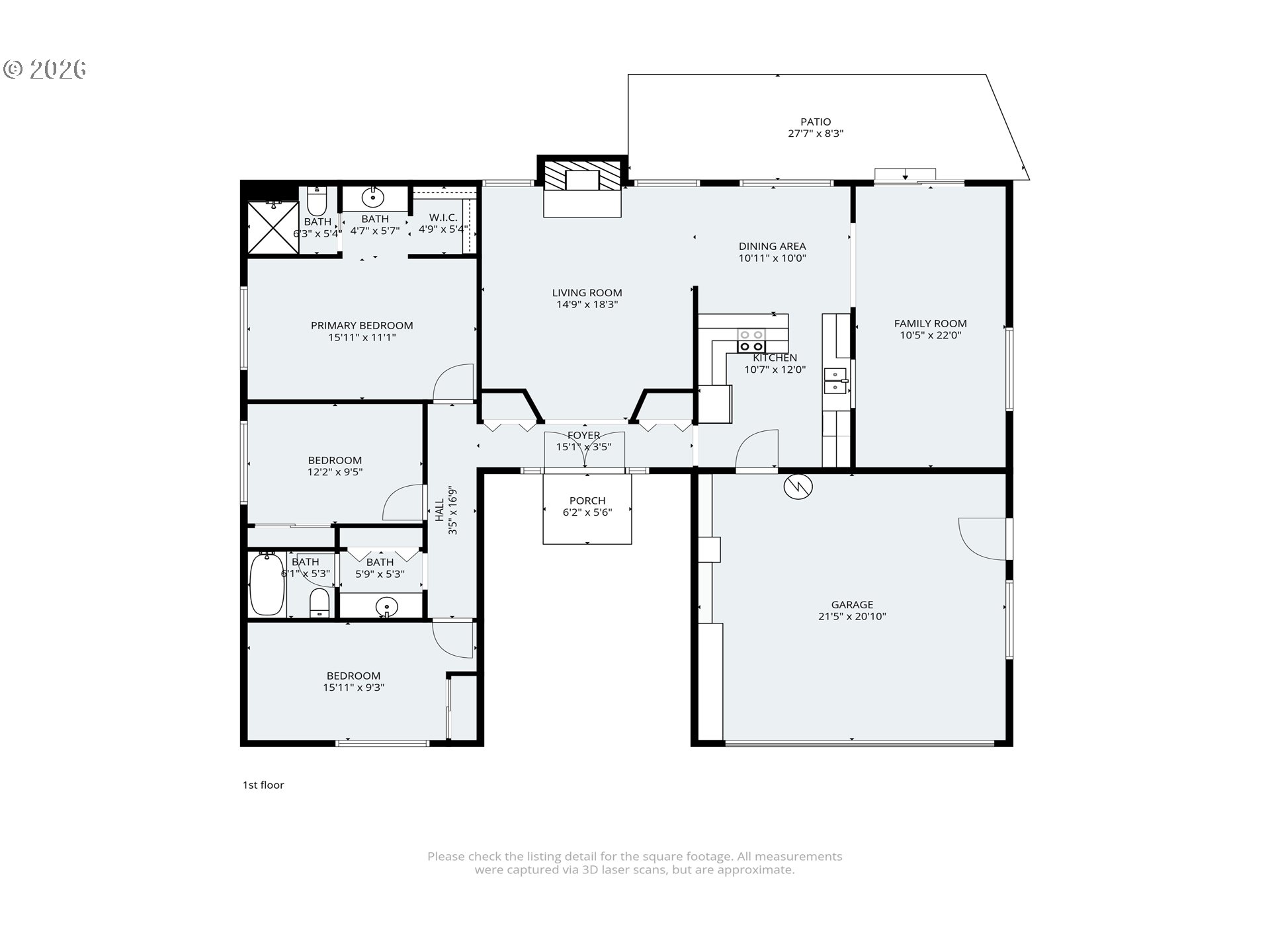 596 Pinedale Avenue Springfield, OR 97477 - Photo 41 of 41 Floor Plan