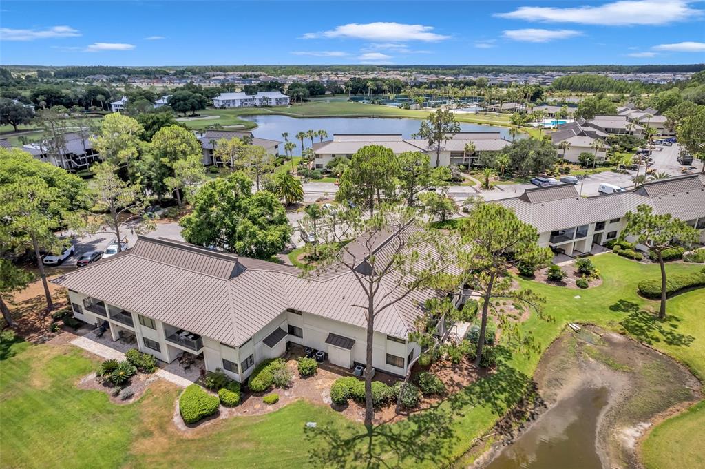29147 Bay Hollow Drive, Unit 3224 Wesley Chapel, FL 33543 - Photo 62 of 89 an aerial view of multiple house