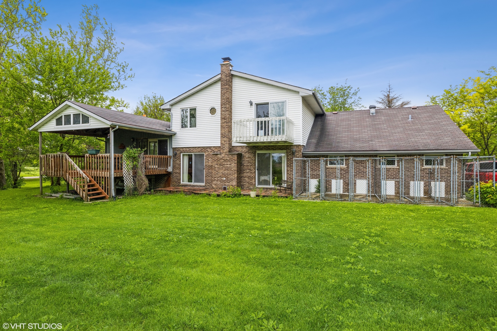 7305 West Pauling Road Monee, IL 60449 - Photo 13 of 27 a view of a house with a yard and sitting area