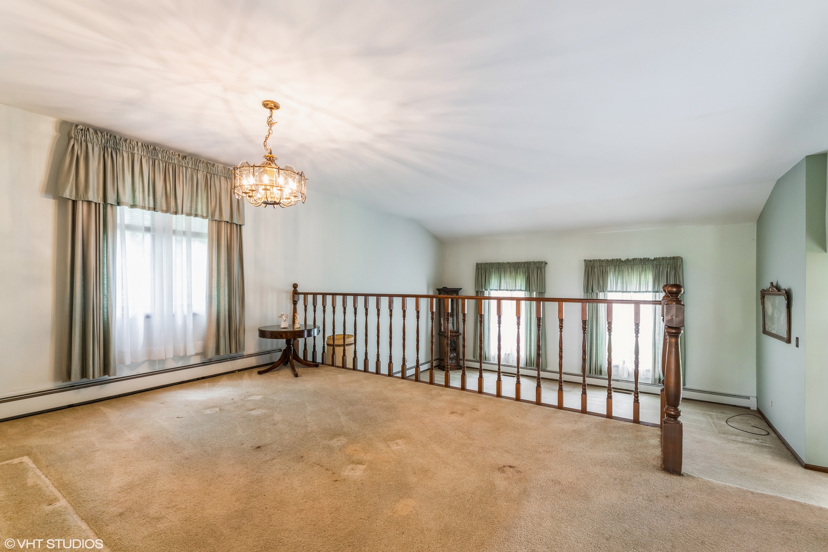 7305 West Pauling Road Monee, IL 60449 - Photo 17 of 27 an empty room with stairs and wooden floor