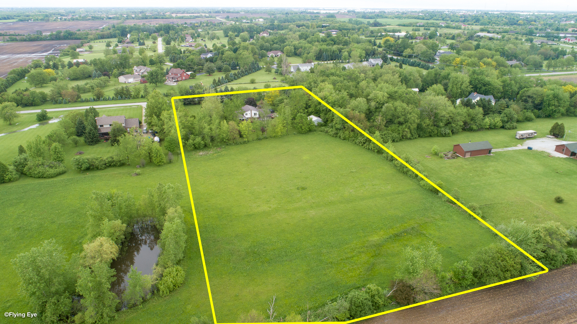 7305 West Pauling Road Monee, IL 60449 - Photo 4 of 27 a view of a green field