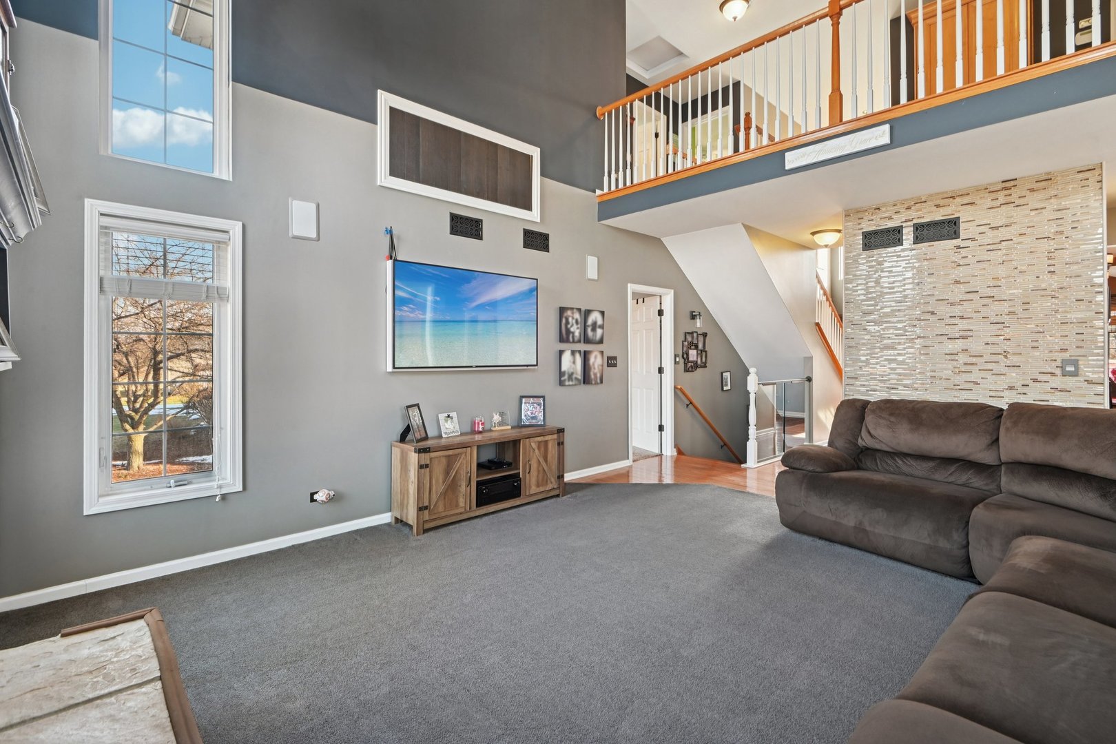 16385 Celtic Circle Manhattan, IL 60442 - Photo 3 of 49 a view of livingroom with furniture and windows