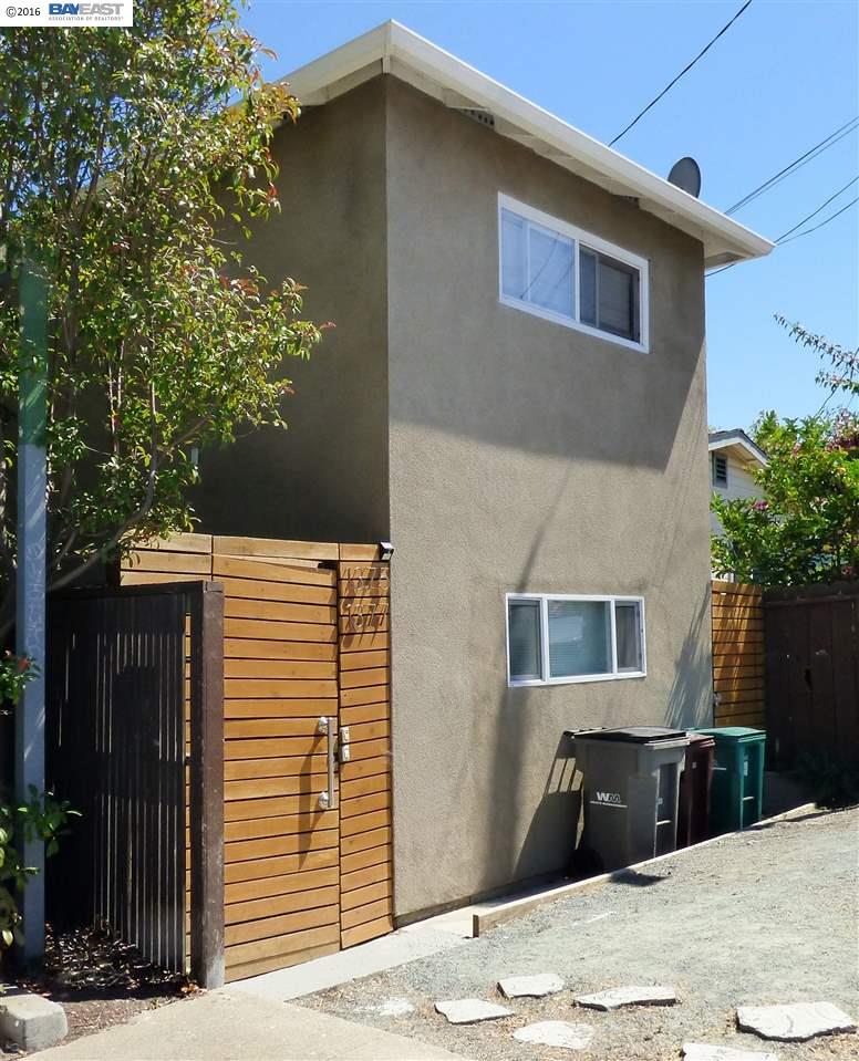 a side view of a house