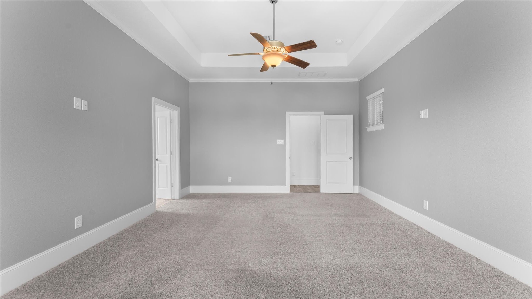 32001 Birch Briar Court Spring, TX 77386 - Photo 23 of 48 Spacious owner's suite with flexible layout, neutral finishes, and direct access to the luxurious ensuite bathroom.