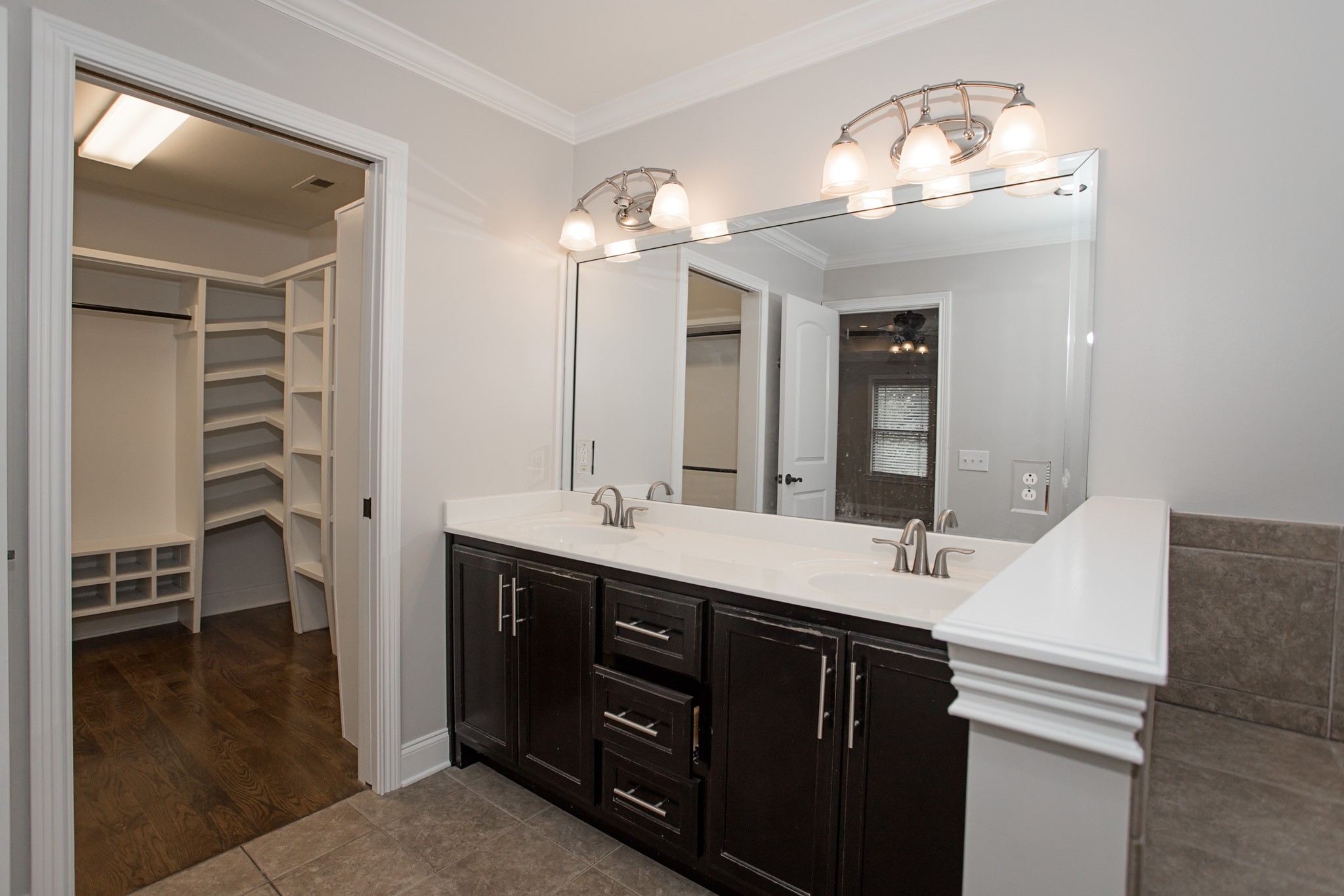 5325 Fred Perry Road Springfield, TN 37172 - Photo 14 of 26 a bathroom with a sink double vanity and a mirror