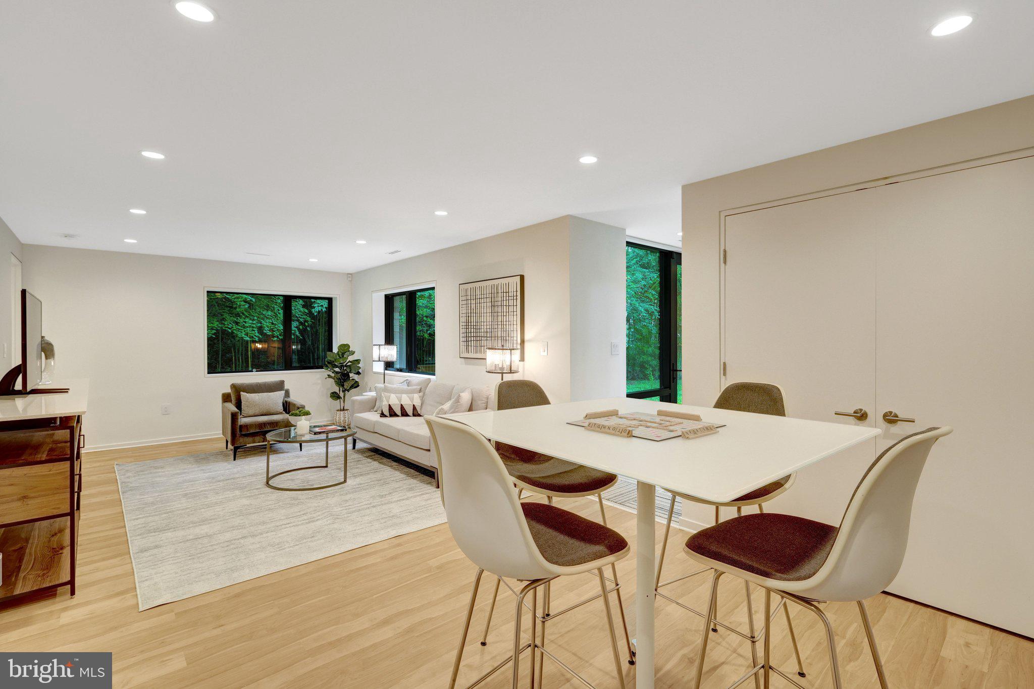 7815 Old Falls Road McLean, VA 22102 - Photo 54 of 85 Lower-level rec rm with game area & natural light