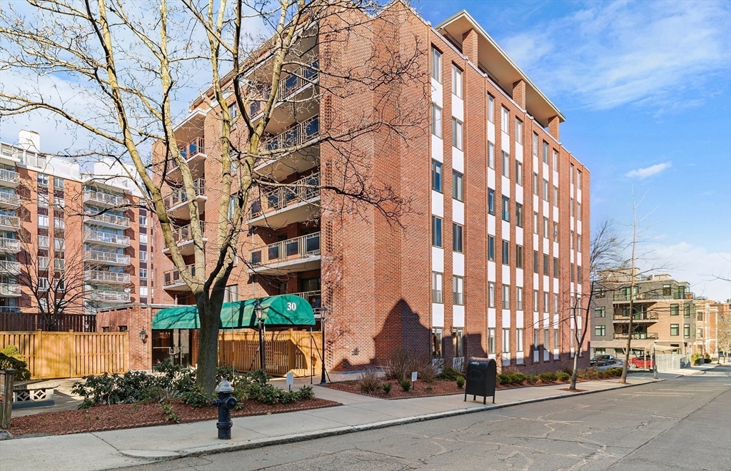 30 Stearns Road, Unit 201 Brookline, MA 02446 - Photo 29 of 29 front view of a building