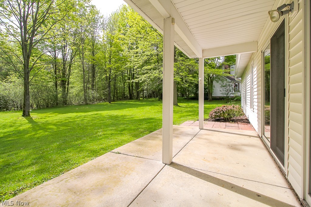 6635 Liberty Road Solon, OH 44139 - Photo 29 of 35 A covered patio off the family room.