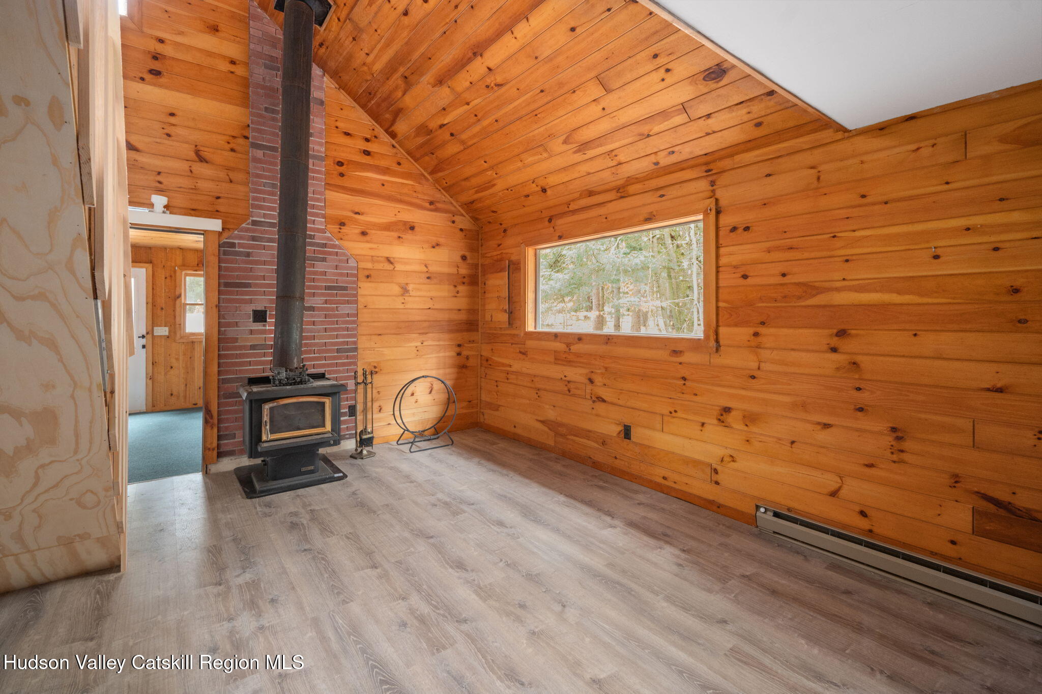 202 Blakesley Road, Unit PRIVATE Gilboa, NY 12076 - Photo 14 of 39 a view of an empty room with a window