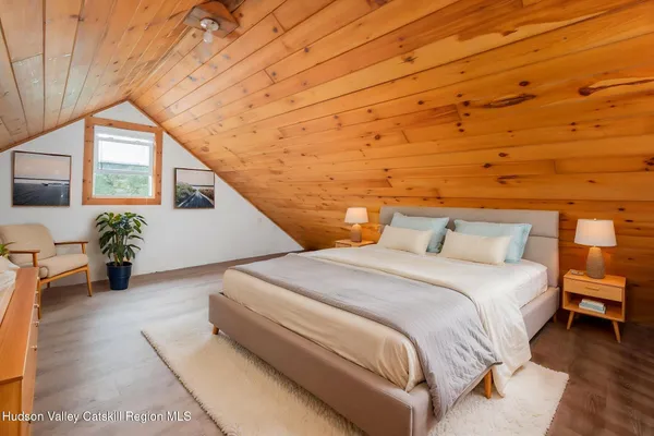 a view of wooden floor