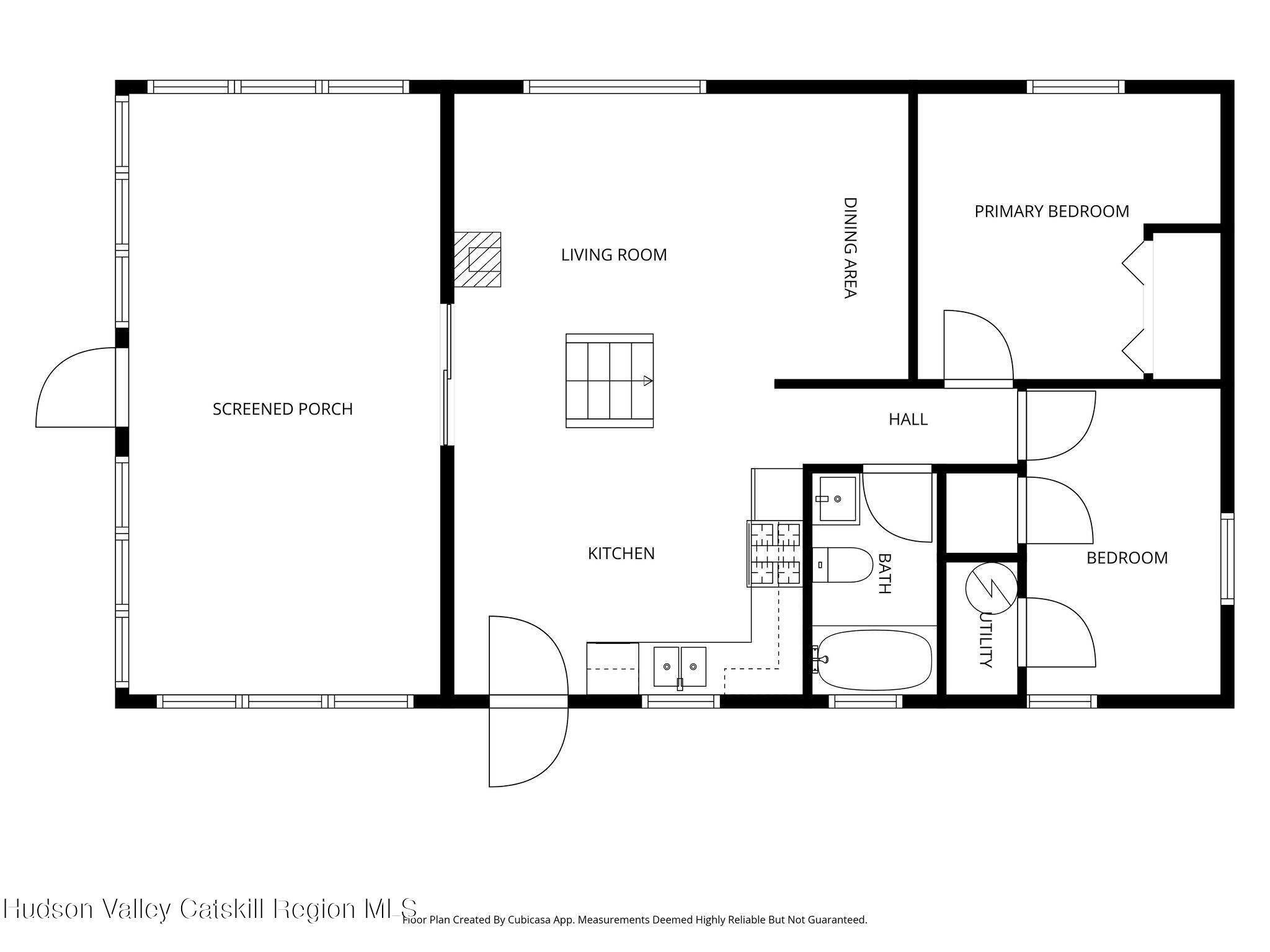 202 Blakesley Road, Unit PRIVATE Gilboa, NY 12076 - Photo 36 of 39 a picture of a room with a white wall and a picture of the picture