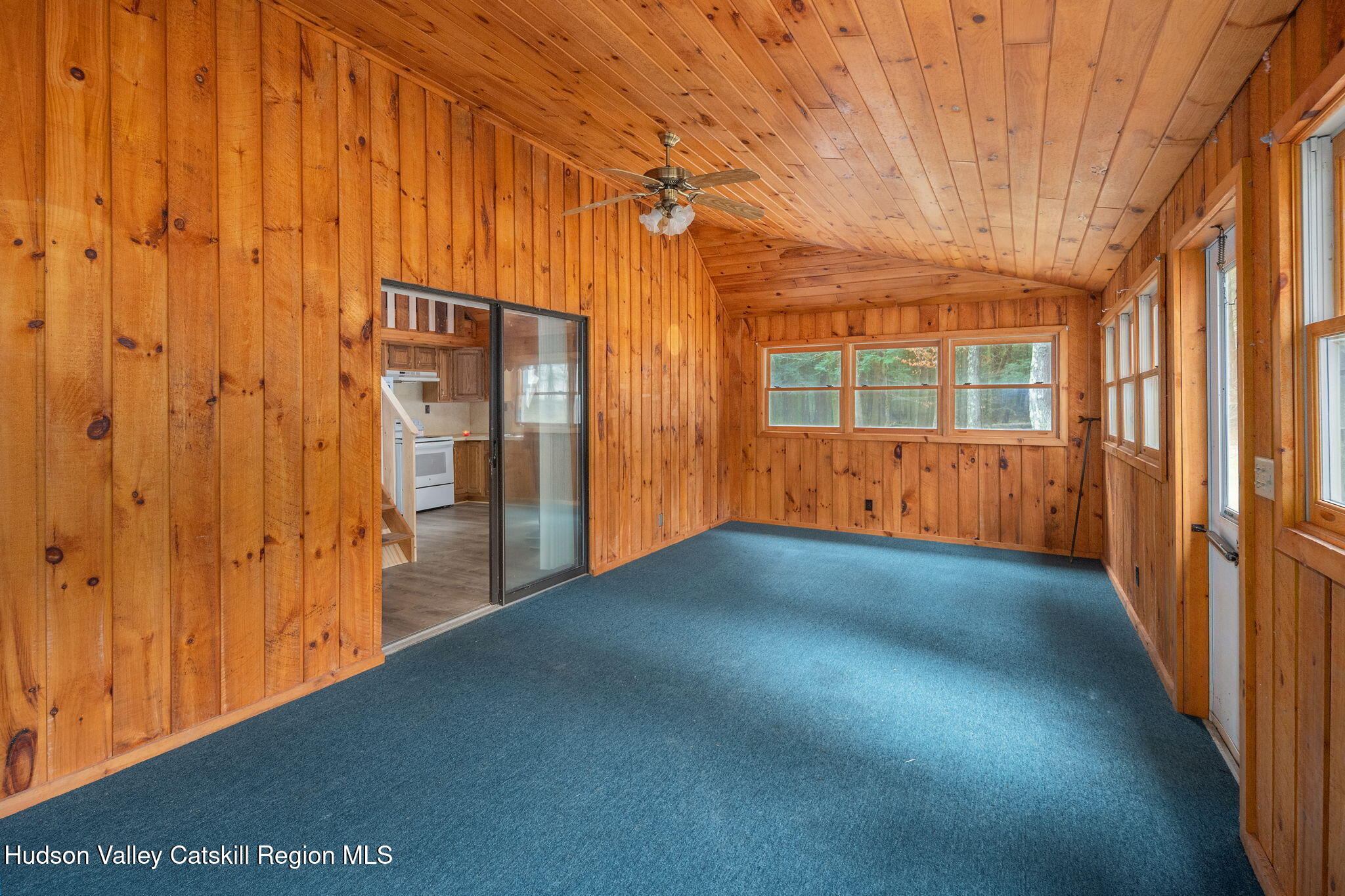 202 Blakesley Road, Unit PRIVATE Gilboa, NY 12076 - Photo 6 of 39 a view of an empty room with a window
