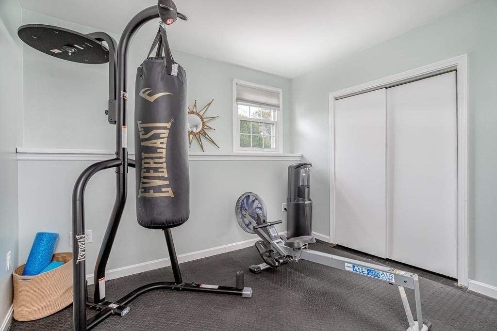 67 Bean Porridge Hill Road Westminster, MA 01473 - Photo 22 of 42 a view of a room with gym equipment