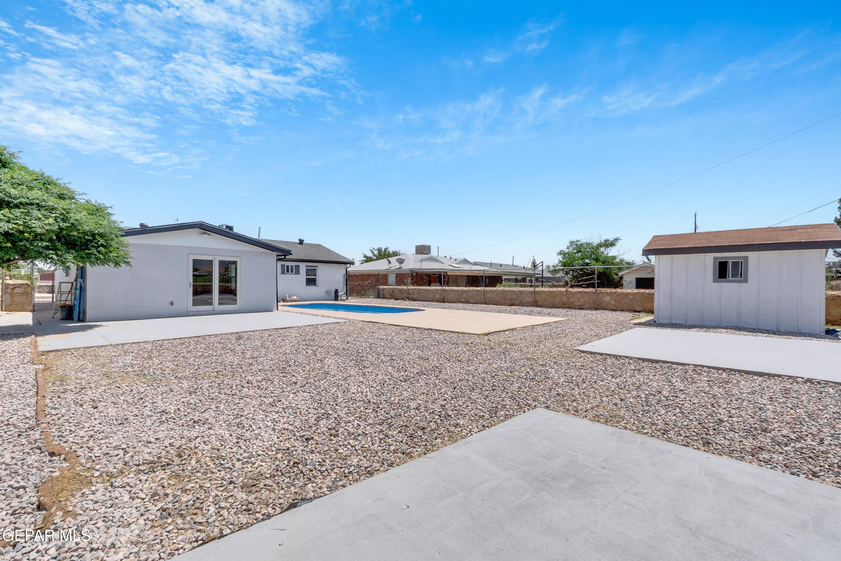 10141 Alcan Street El Paso, TX 79924 - Photo 47 of 49 a house view with a backyard space
