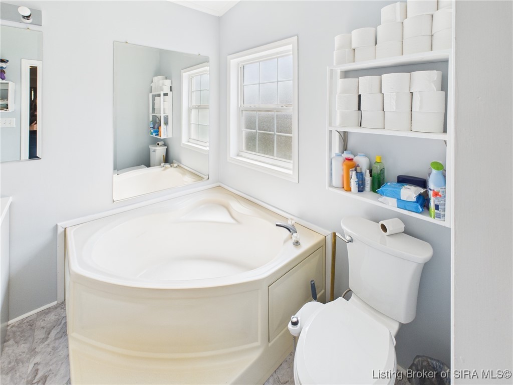 533 Rabbitsville Road Mitchell, IN 47446 - Photo 3 of 29 Primary Bathroom