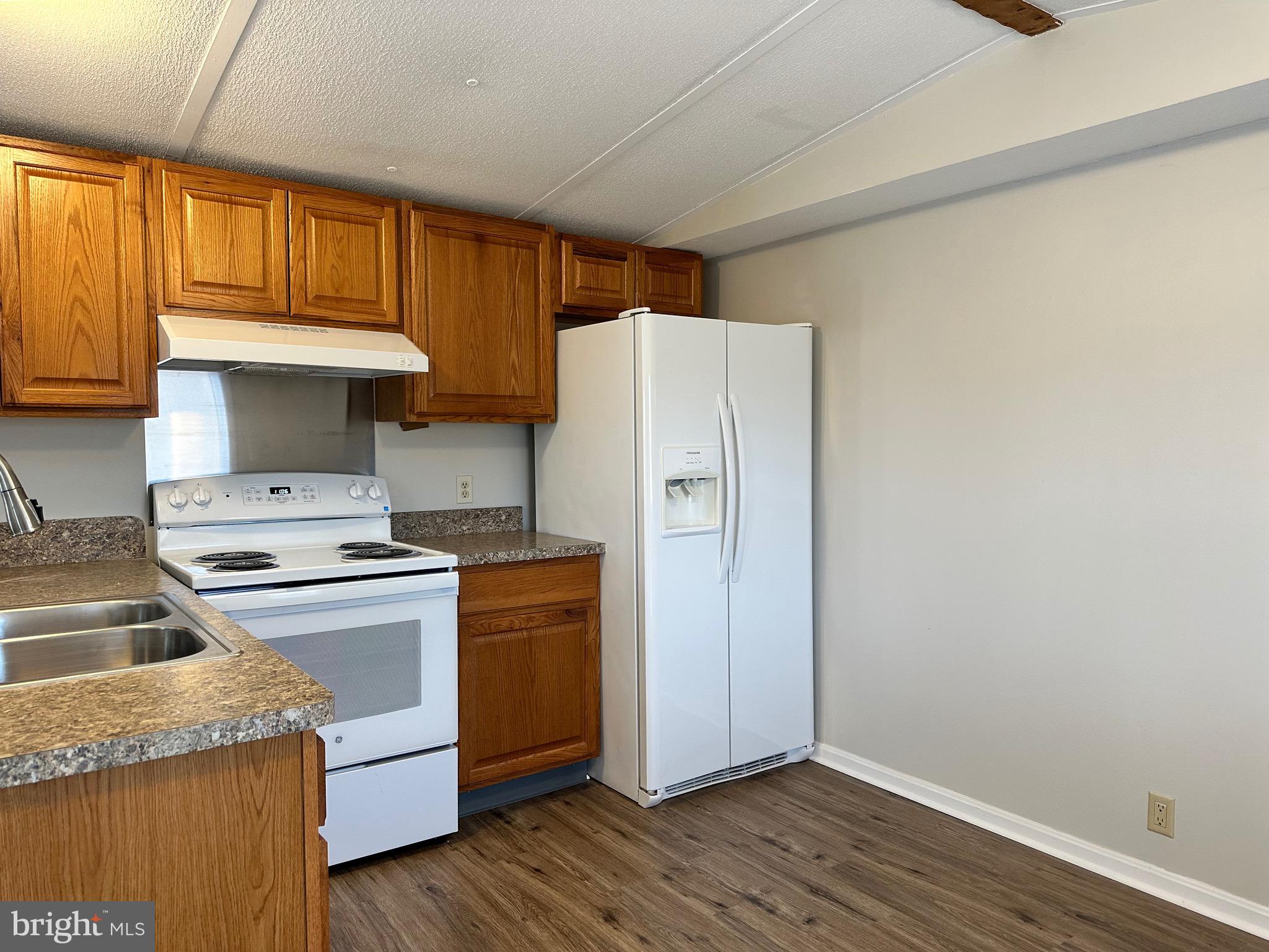 16335 Abbotts Pond Road Milford, DE 19963 - Photo 13 of 18 a kitchen with a stove and a refrigerator