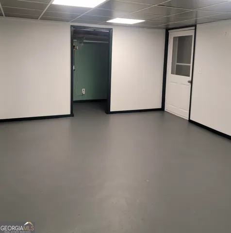 a view of a room with closet