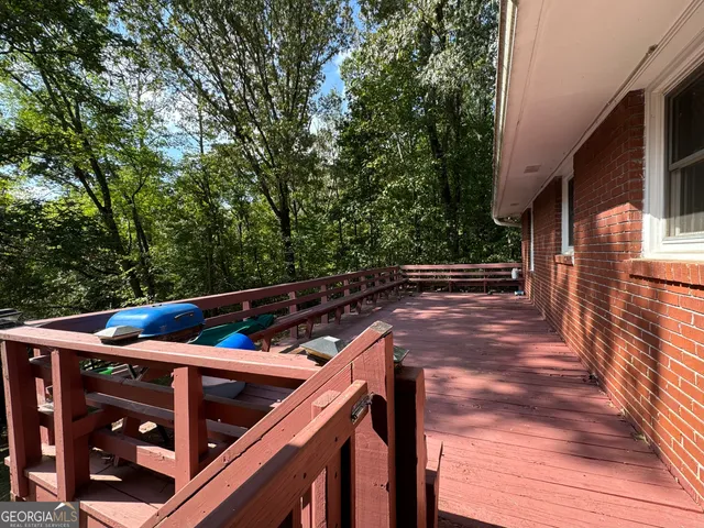 a view of an outdoor space with seating