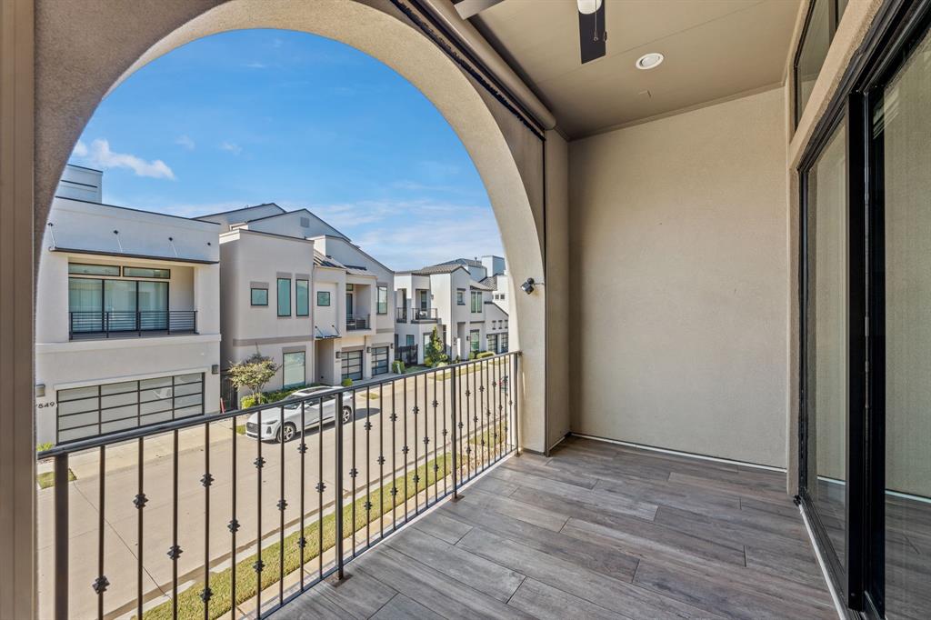 7854 Element Avenue Plano, TX 75024 - Photo 23 of 38 View of balcony