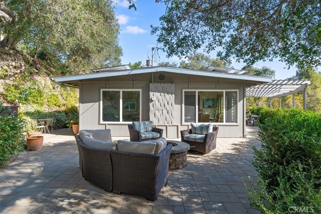 571 Corralitos Road Arroyo Grande, CA 93420 - Photo 4 of 54 Outdoor patio with propane fire pit