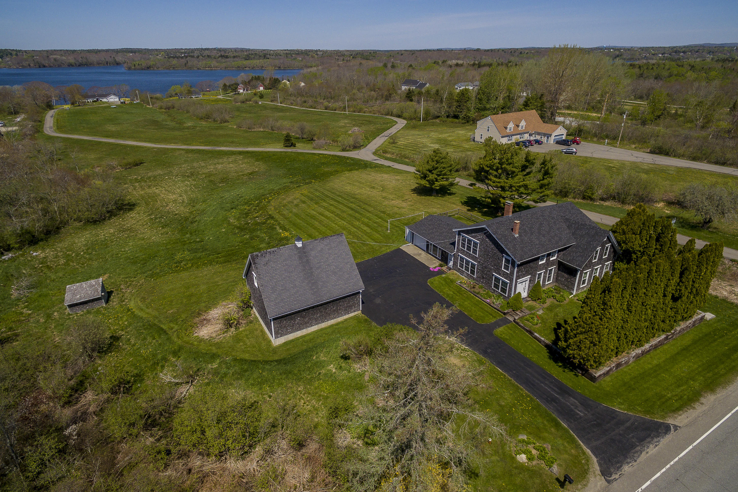 649 St George Road South Thomaston, ME 04858 - Photo 5 of 61 647StGeorge_2020_04_SS_Aerial