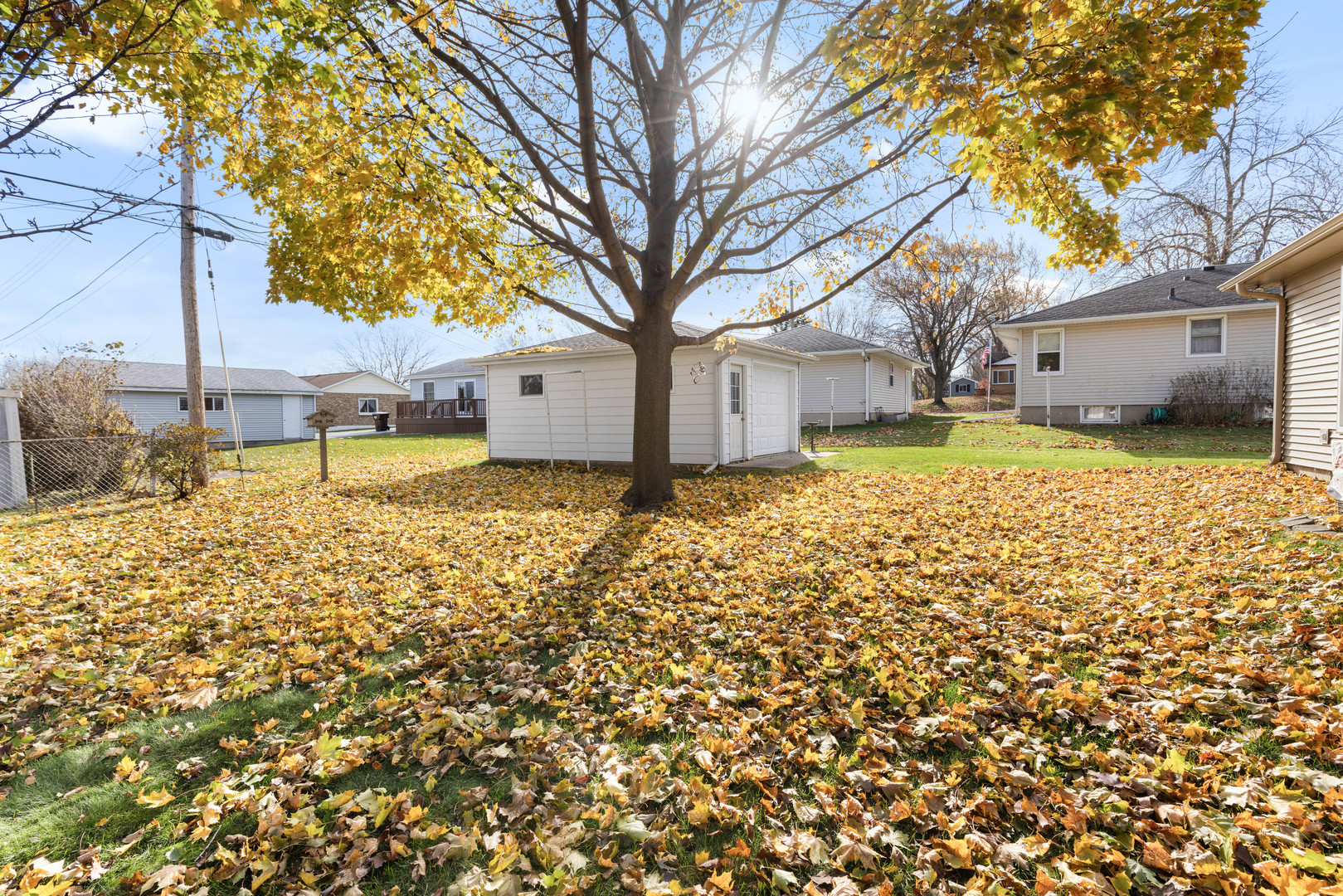 539 Riley Drive Marengo, IL 60152 - Photo 17 of 17 a view of a house with a yard