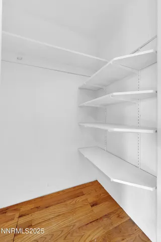 a view of a room with shelf