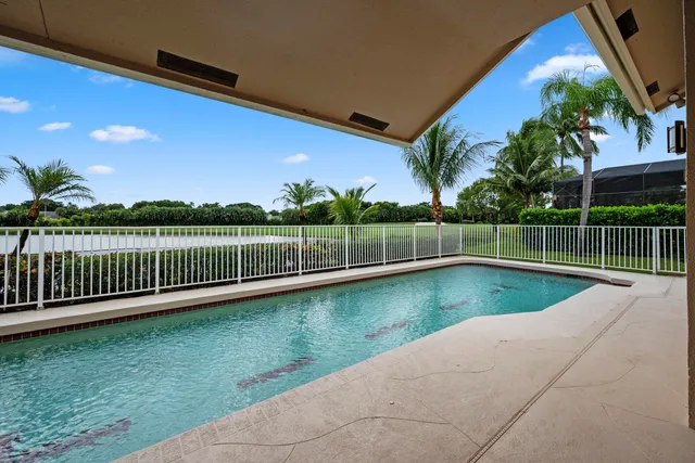 a view of a lake with houses