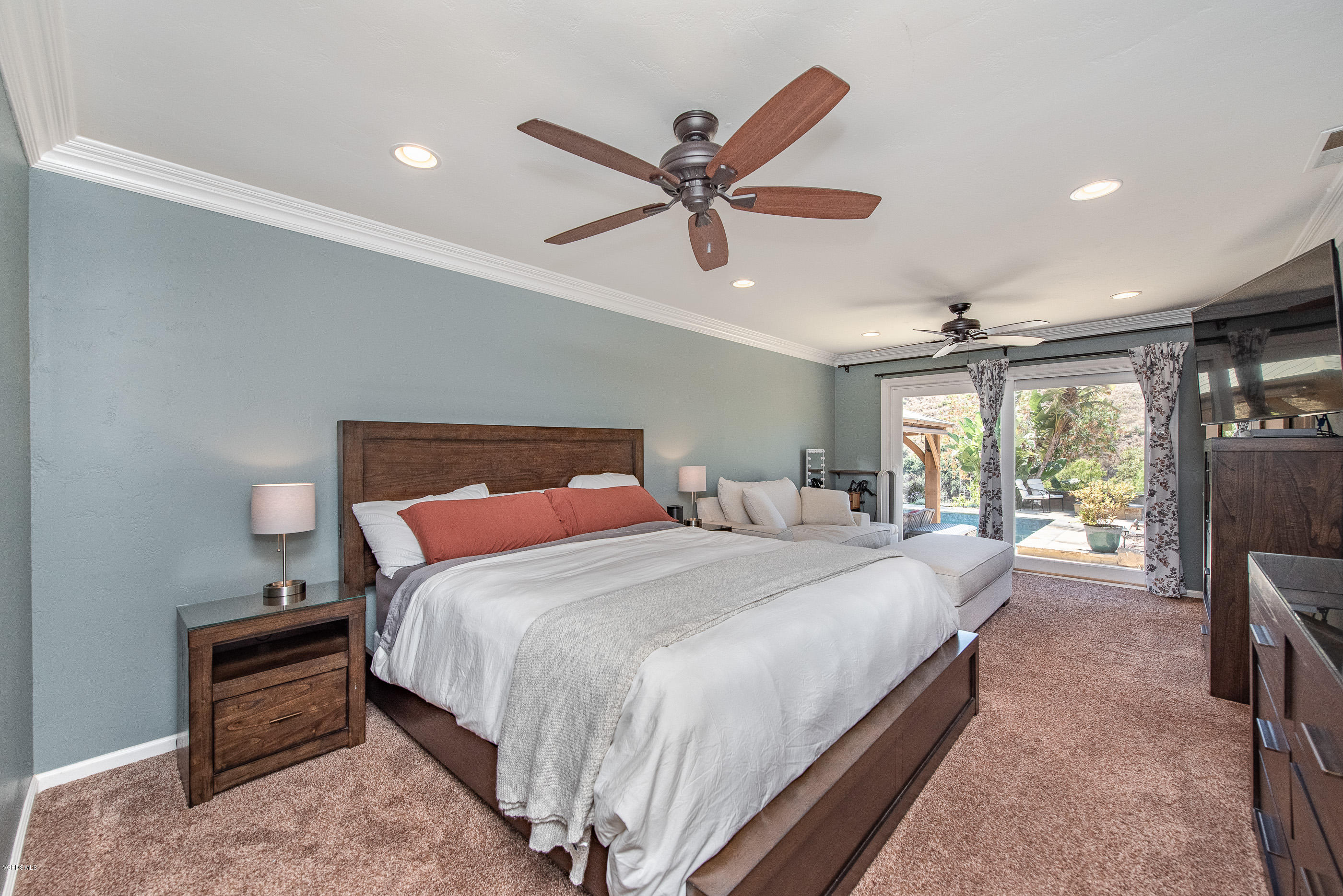1242 Rambling Road Simi Valley, CA 93065 - Photo 28 of 81 a bedroom with a bed and window