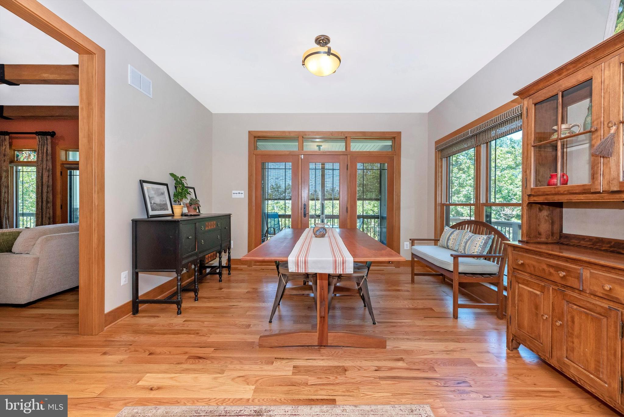 9013 Hawbottom Road Middletown, MD 21769 - Photo 11 of 57 Dining Room - Access Door to Screen Porch