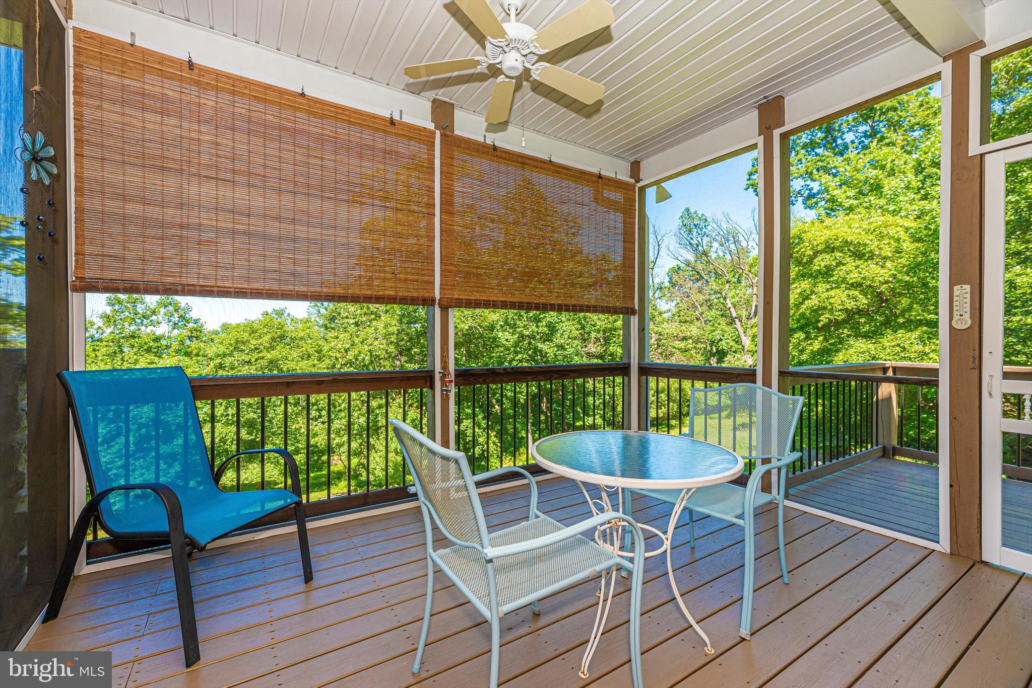 9013 Hawbottom Road Middletown, MD 21769 - Photo 34 of 57 Peaceful Screen Porch off Dining Room