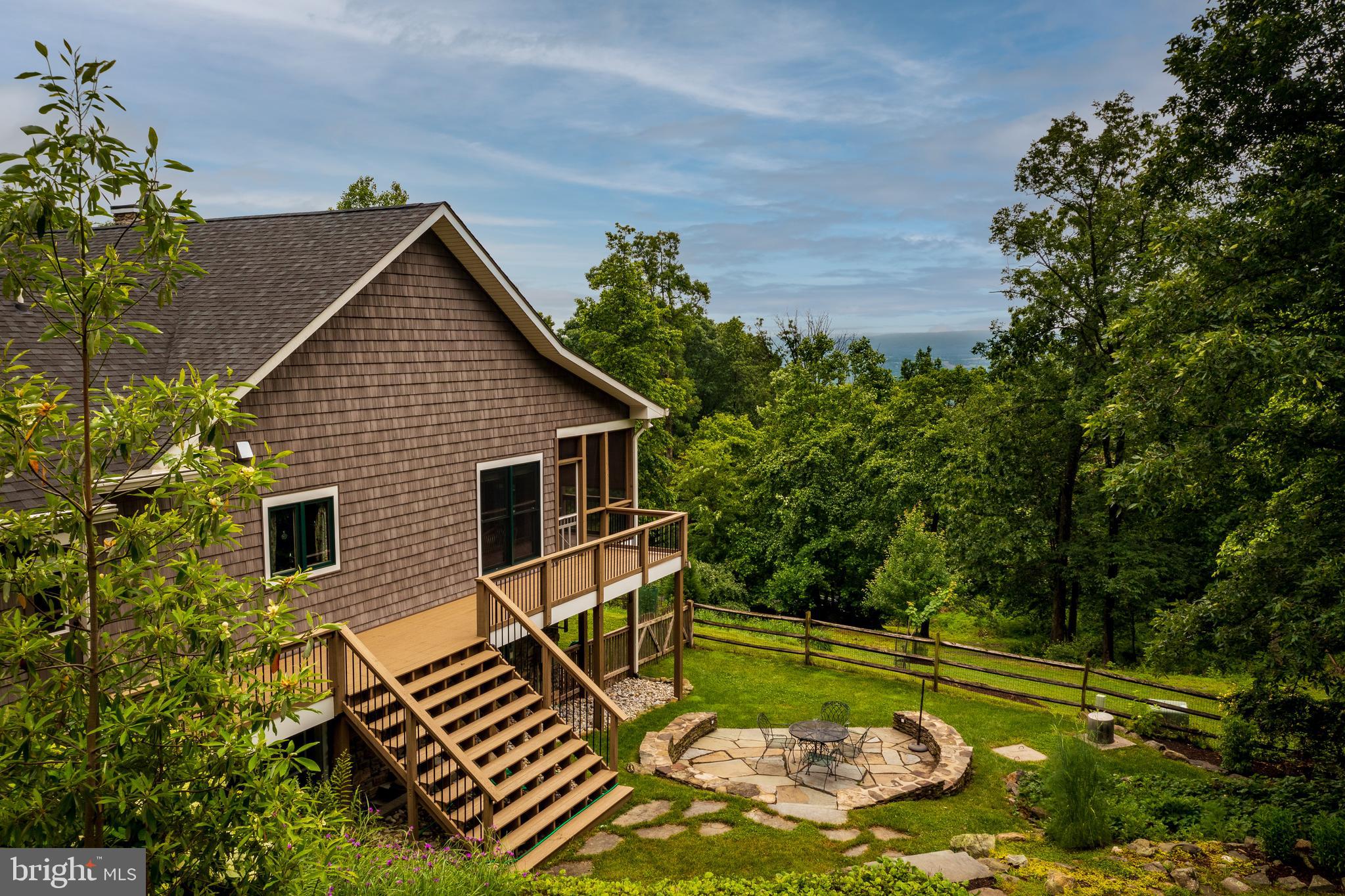 9013 Hawbottom Road Middletown, MD 21769 - Photo 52 of 57 Aerial Views - Side of Home and Views