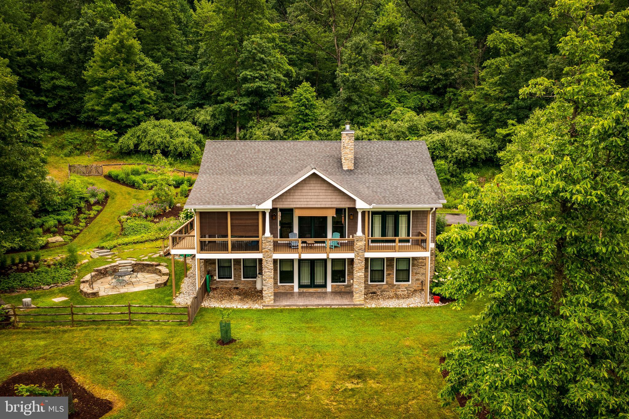 9013 Hawbottom Road Middletown, MD 21769 - Photo 53 of 57 Aerial View - Showcasing Location and Surroundings