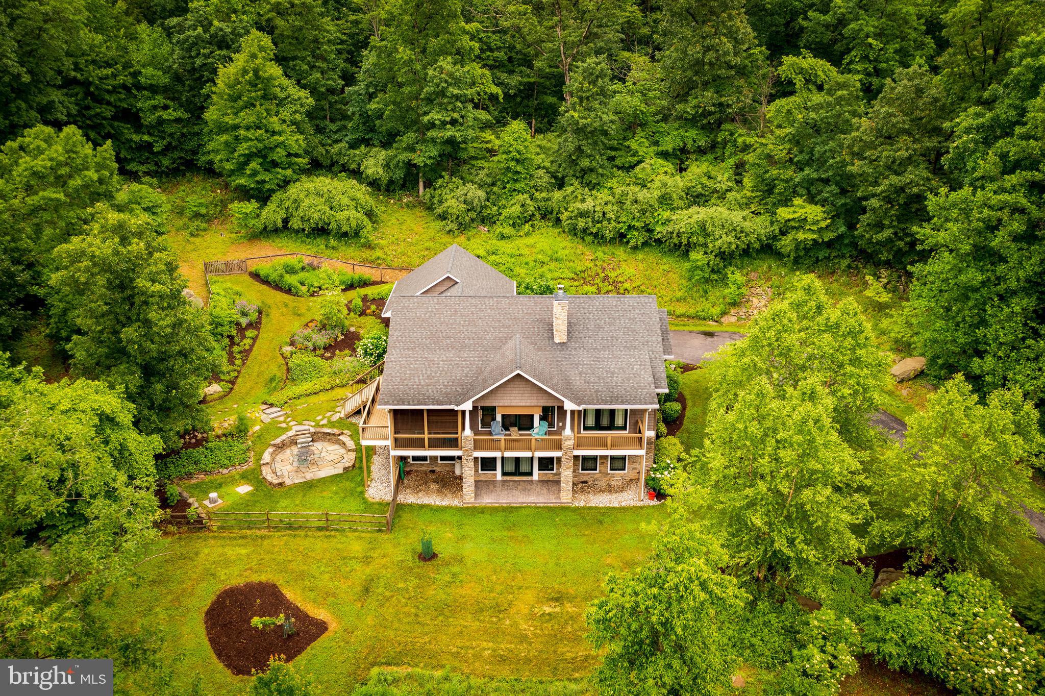 9013 Hawbottom Road Middletown, MD 21769 - Photo 54 of 57 Aerial View - Showcasing Location and Surroundings