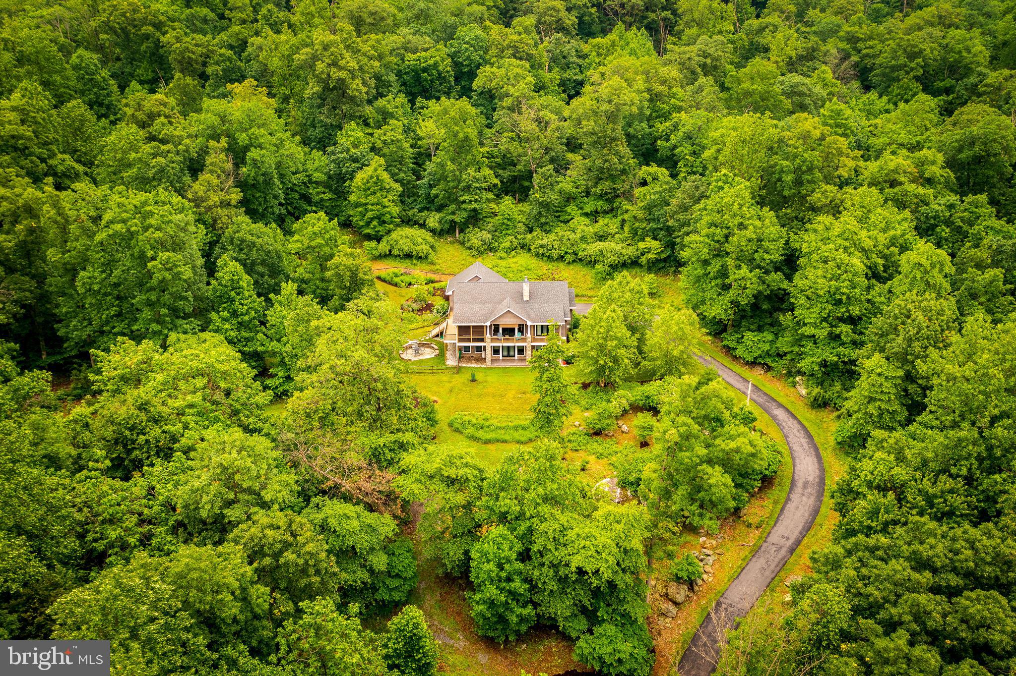 9013 Hawbottom Road Middletown, MD 21769 - Photo 55 of 57 Aerial View - Showcasing Location and Surroundings