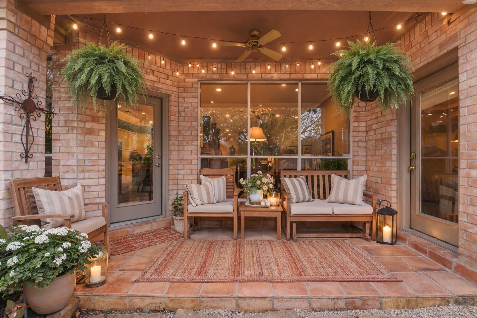 16322 Cranwood Drive Spring, TX 77379 - Photo 18 of 42 Unwind in this inviting patio oasis, perfect for curling up with a book and your favorite drink.