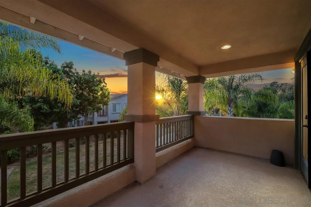 8403 Watson Ranch Road San Diego, CA 92129 - Photo 14 of 25 a view of balcony with furniture