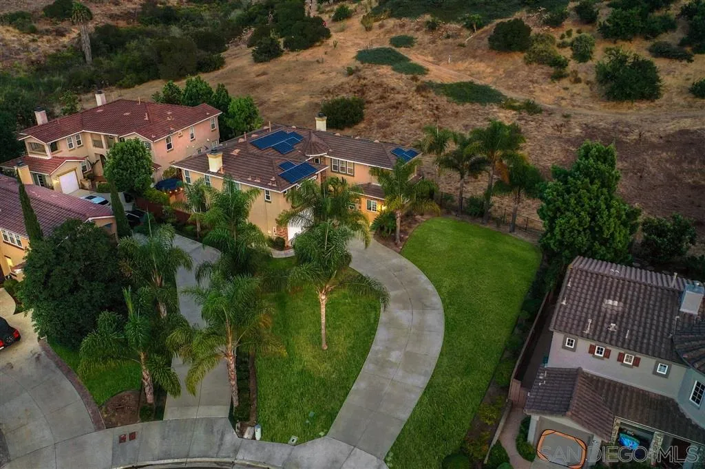 8403 Watson Ranch Road San Diego, CA 92129 - Photo 24 of 25 an aerial view of a house with outdoor space and street view