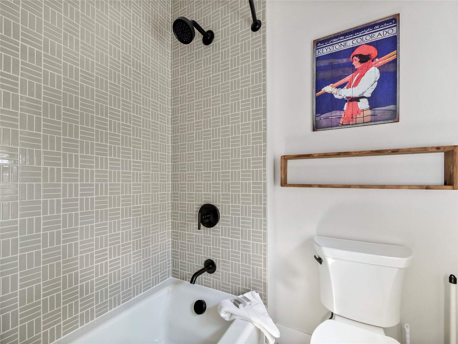75 Alcove Court, Unit 75 Keystone, CO 80435 - Photo 16 of 40 a bathroom with a toilet and a shower