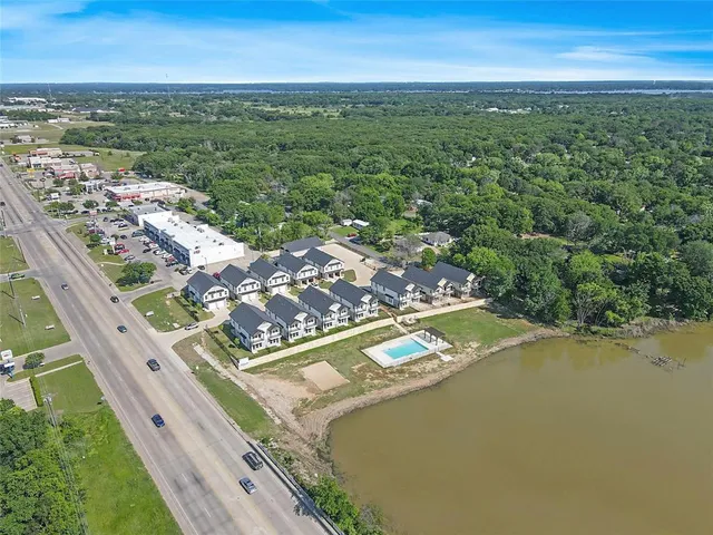 a view of a city from a terrace