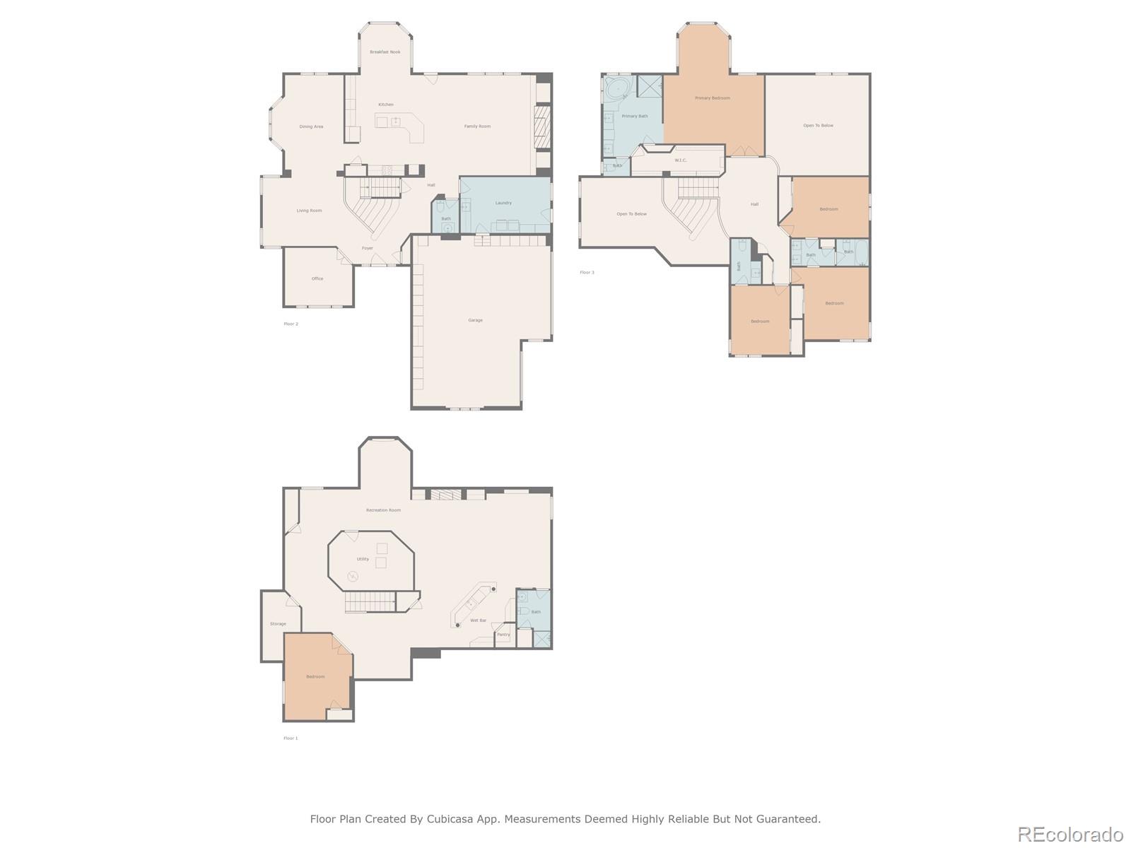 11041 Puma Run Lone Tree, CO 80124 - Photo 22 of 35 a picture of a floor plan