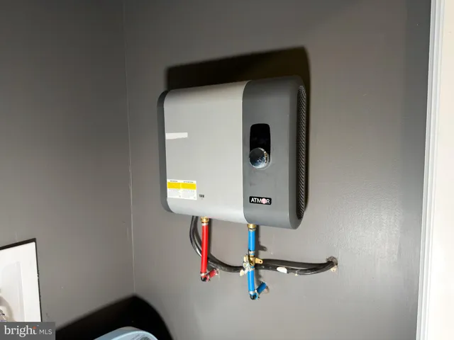 a view of balcony with wooden floor and potted plant