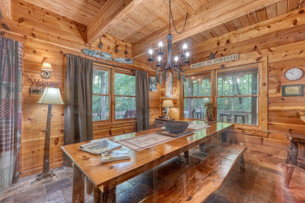 4836 Swallows Creek Road Hiawassee, GA 30546 - Photo 11 of 57 a living room with hard wood floor
