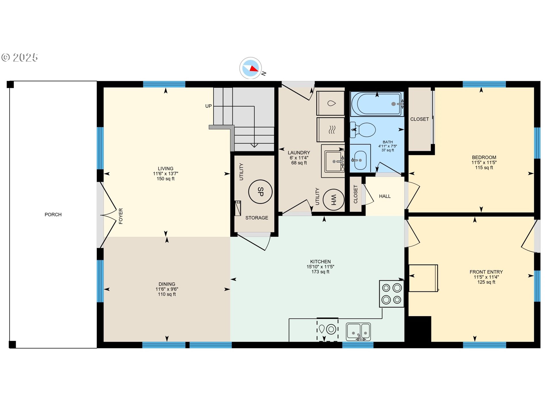 36403 Northeast 267th Street Yacolt, WA 98675 - Photo 31 of 33 a picture of a floor plan