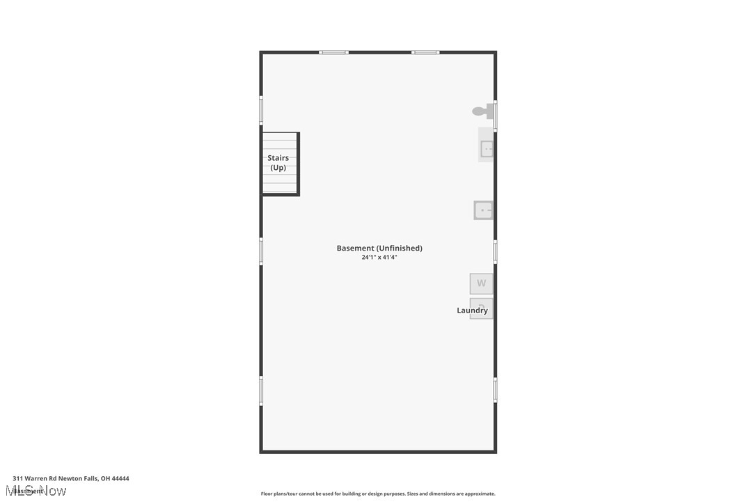 311 Warren Road Newton Falls, OH 44444 - Photo 30 of 30 Floor plan