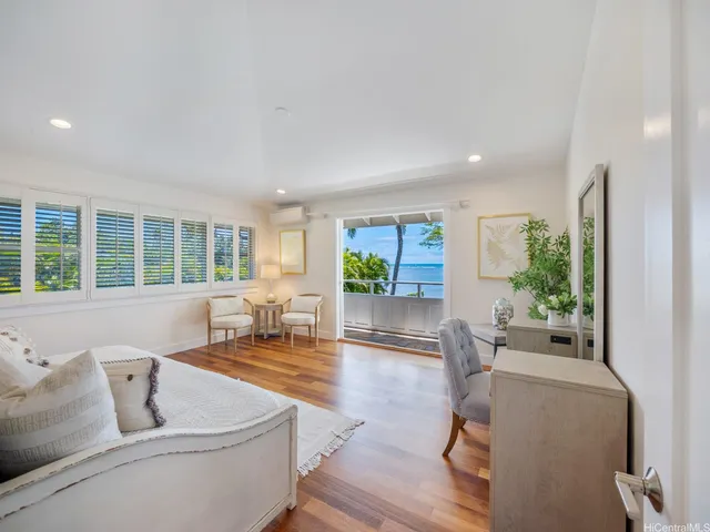 a view of balcony with plants
