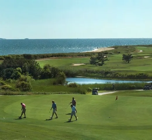 a view of lake with houses