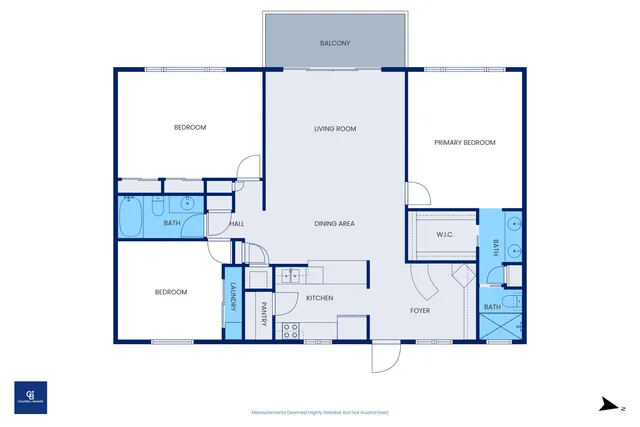 a front view of a building with many windows