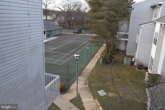 a view of a patio with a chairs