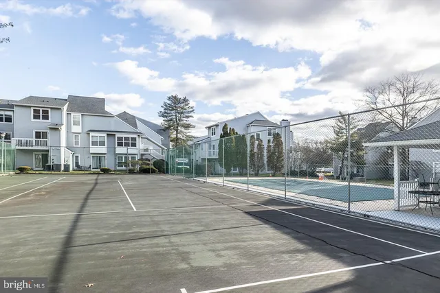 a view of a city street from a building